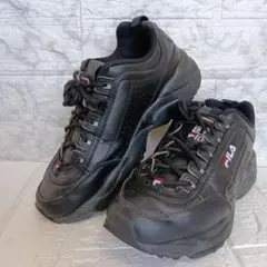 FILA DISTRACER ディストレイサー ブラック 24.5