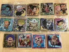 ワンピース大海賊　シール　ウエハース12 被りなし14枚　ルフィ　エース