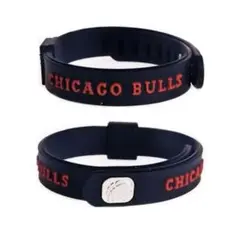 新品未使用 シカゴブルズ ブレスレット NBA ラバーバンド ジョーダン ローズ