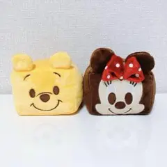 ディズニー ミニー&プーさん ガラケー置き 2個セット