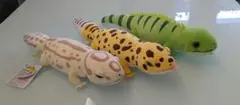 レオパのきいちゃん なかよし ぬいぐるみ 　全3種コンプセット