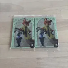 ディズニー DisneyCharacters ウエハース ニック＆ジュディセット