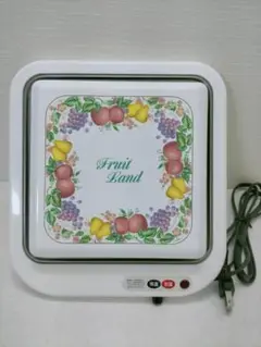 卓上IH調理器 MKT-323 保温＆加温トレー　花柄　温め　250407-7Ｙ