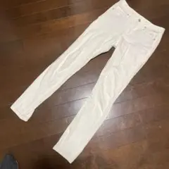 GU ホワイト スキニーパンツ S