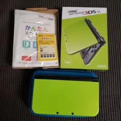Newニンテンドー3DS LL ライム×ブラック
