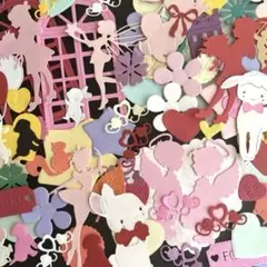 ①カラフルダイカットセット