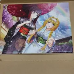 戦国乙女F3キャンバスボード【ヨシテル＆ムサシ】