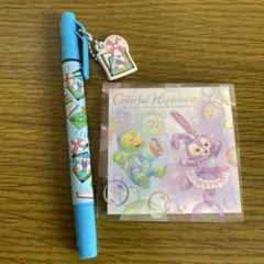 5点目100円♡新品♡ディズニーリゾート♡メモ帳＆蛍光ペンセット