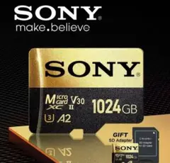 SONY MicroSDカード 1024GB SDアダプター付