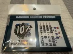 第107回全国高校野球選手権大会 準々決勝 マグネットプレート