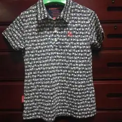 le coq sportif 幾何学模様シャツ