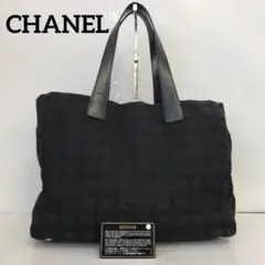 LL06 シャネル ニュートラベルライン トートバッグMM シール、カード有り