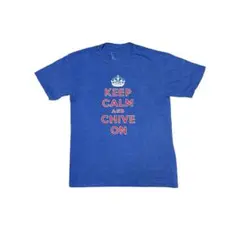 KEEP CALM AND CHIVE ON 半袖 Tシャツ US古着 古着