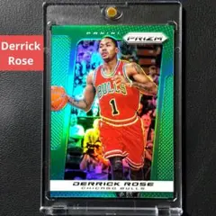 Derrick Rose 13-14 Prizm Green Prizm