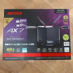 BUFFALO WXR-5700AX7S Wi-Fi 6 ルーター※ジャンク