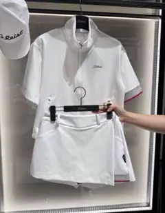 タイトリスト レディース ゴルフウェア トップス キュロット 2点セット