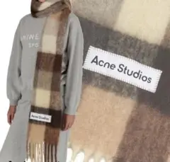 Acne studiosアクネストゥディオズ ストール マフラー Brown