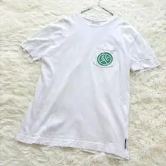 スコッチアンドソーダ　Tシャツ　(S)　白　半袖　プリント　メンズ　カジュアル