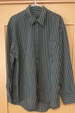 メンズ 長袖シャツ ストライプ