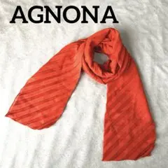 《美品✨レア》AGNONA アニオナ　ストール　ショール　70×200 S306