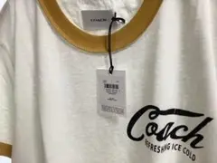 値下げ致しました！COACH リンガー　Tシャツ　L