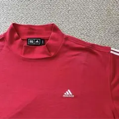 adidas モックネック半袖　（正規品】