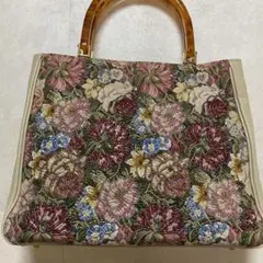 ビーズ刺繍バッグ