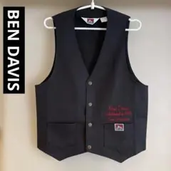 Ben Davis 黒 ベスト 刺繍　USA