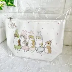 【モフサンド】　うさにゃん　ポーチ