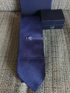 dunhill　2024 日本代表サッカーネクタイ&ネクタイピンセット