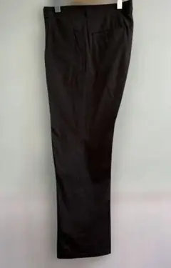 CHAPS ダークブラウン スラックス バックポケット付き