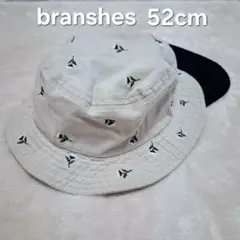 branshes ブランシェス 花柄 刺繍 バケットハット 52cm
