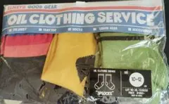 OIL CLOTHING SERVICE キッズ靴下 3足セット 10-12