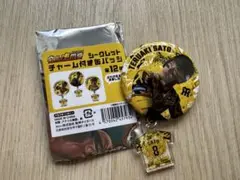 ウル虎夏2025 シークレット チャーム付き缶バッジ　　佐藤選手