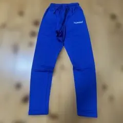 hummel 青 スパッツ 130サイズ