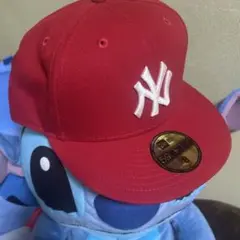 New Era ベースボールキャップ レッド サイズ8