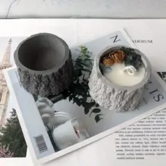 切り株のシリコンモールド