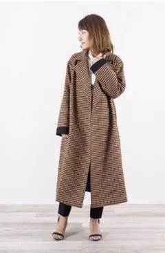 yori オーバーチェックコート