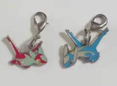 ポケモン 全国ずかん メタルチャーム ラティオス ラティアス