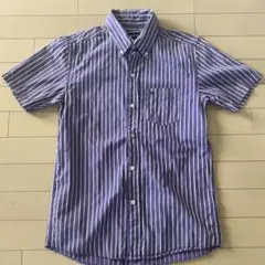 DEPT デプト　ストライプ半袖シャツ