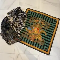 ハンカチ　3枚セット　vivienne westwood 総柄