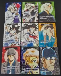 名探偵コナンカードゲーム 交錯する刃 パートナーカード CP 9種セット ②
