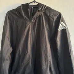 adidas ウィンドブレーカー 黒
