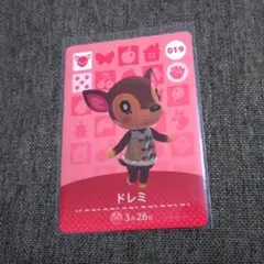どうぶつの森 amiiboカード ドレミ