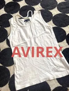 ◆AVIREX◆キャミソール　ホワイト　白色インナー　タンクトップ　カットソー