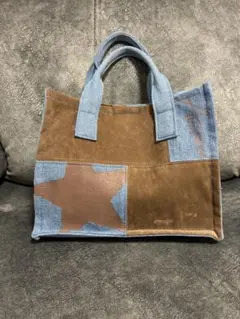 AVIREXデニムトートバッグ