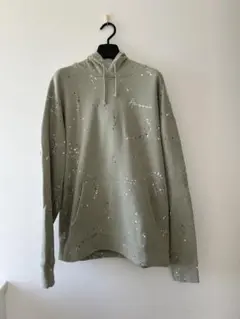 Abercrombie & Fitch スプラッター加工 パーカー Lサイズ