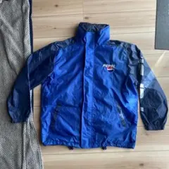 古着　PEPSI ナイロンジャケット 青