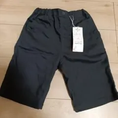 COMME CA ISM 黒 ハーフパンツ 110A