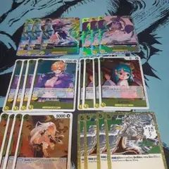 ワンピースカードゲーム　受け継がれる意志　ボニーパラレル　黄SR Rセット